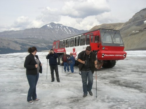 Columbia Icefields Athabasca Glacier