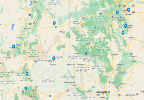 Location Way Points