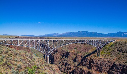 rio grande gorge bridge taos new mexico 2